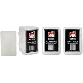 Gents Alum Block in Plastic Case | Upgrade Your Shave - Soothing Aftershave Solution for Shaving Razor Burn Relief - Travel Friendly Durable Plastic Case Included (3.5 Ounces Pack of 3)