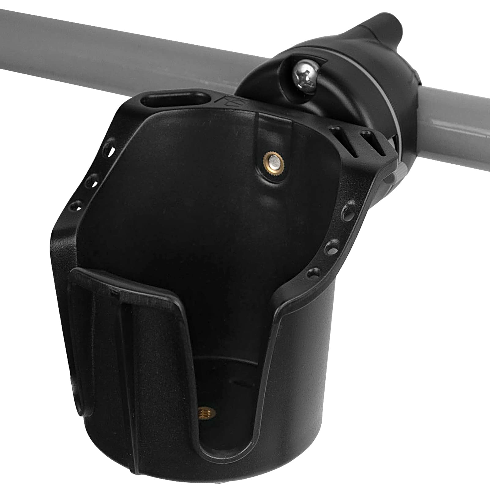 Photo 1 of Obcursco Boat Cup Holder, Multi-Functional Marine Cup Holder for Rail Mount, Perfect for Drinks, Bottles, Fishing Gear, Compatible with Pontoon and Bass Boats