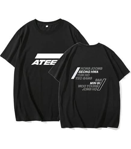 ATEEZ Official Tour Merch Dateback T-Shirt | Amazon.com