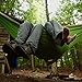 Wise Owl Outfitters Hammock for Camping Single & Double Hammocks Gear for The Outdoors Backpacking Survival or Travel - Portable Lightweight Parachute Nylon SO Green & Khaki