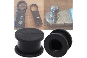 ATXYZOO 2PCS Automatic Transmission Shift Cable Bushing Repair Kit 09G321397A - Premium Black Compatible for VW Polo Classic Jetta Golf Passat for Audi A3 S3 TT TTS for Seat Altea Leon Toledo for Skoda