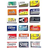 Astra-Derby-Shark-Lord-Treet-Sharp 100 Quality Double Edge Razor Blades Sampler (18 different brands)