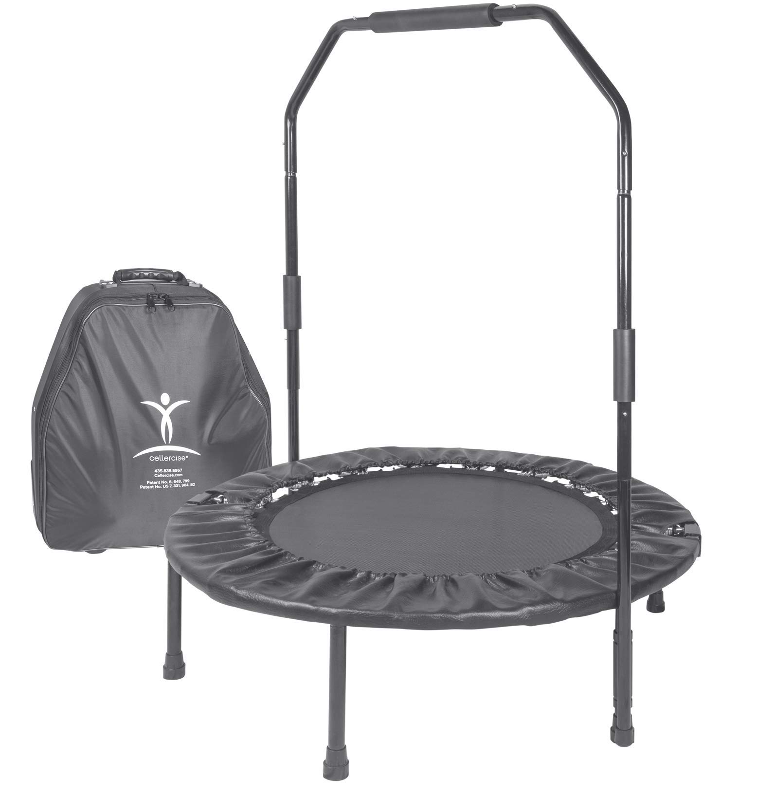 Cellerciser TRIFOLD Rebounder Kit Includes Stabilizing Bar and