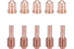 KERUE 5Pcs 420120 Electrode 5Pcs 420118 Nozzle Fit For PMX 30XP Plasma Standard Cutting Consumables