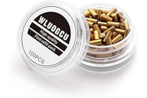 100Pcs Lighter Flints Refills, Premium Replaceable Flint Pen Cartridges, Compatible for Zippo & Clipper Lighters, Fast Ignition, Long-Lasting & Durable WLUOGCU