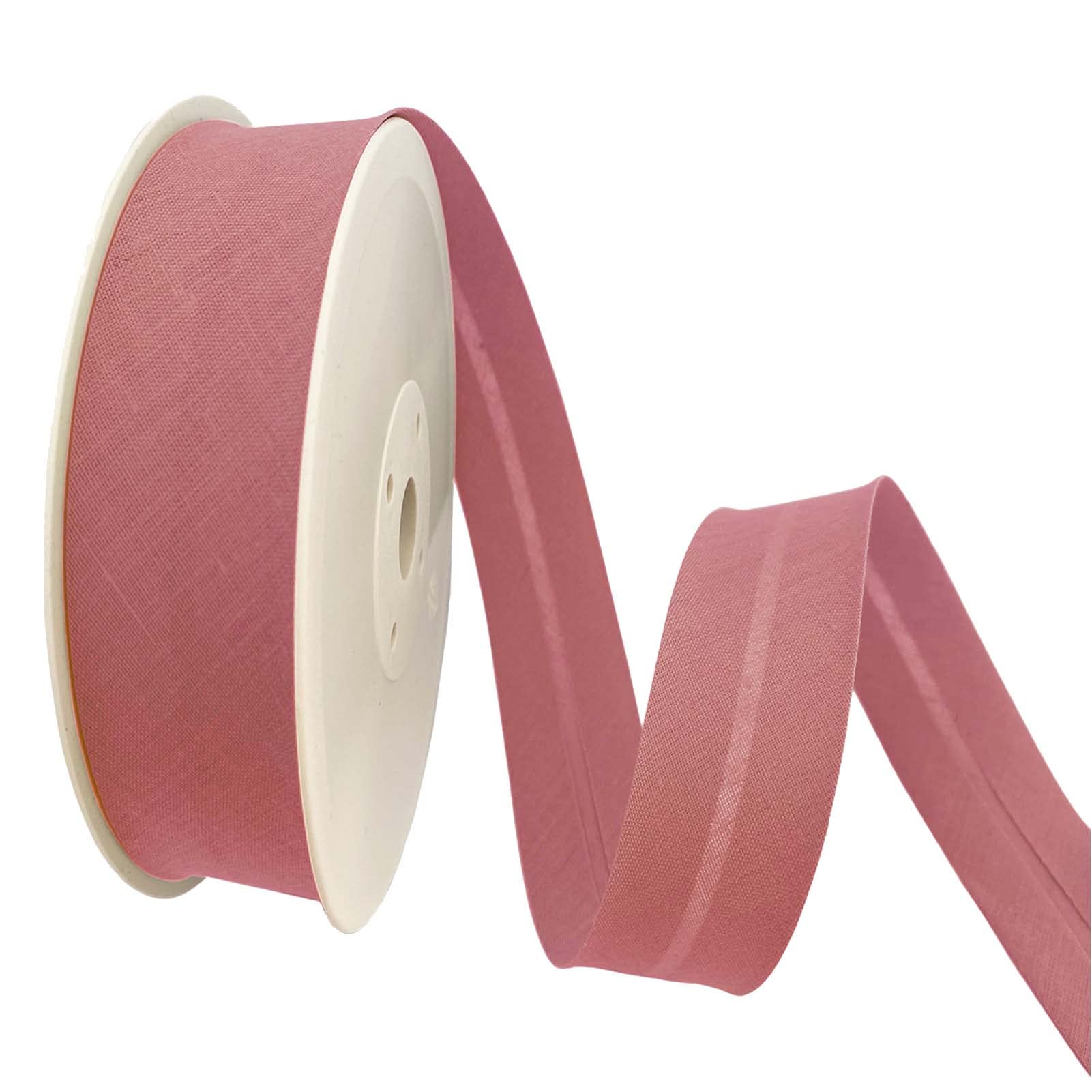 TEXTEX = 30mm Wide Bias Binding Tape. 50% Cotton and 50% Polyester. 10m Piece - (Skin Color)
