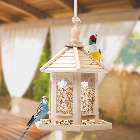 Amazon Com Hanging Feed Station Bird Feed Dispenser Waterproof