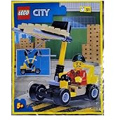 Lego City Forklift Driver with Truck Foil Pack
