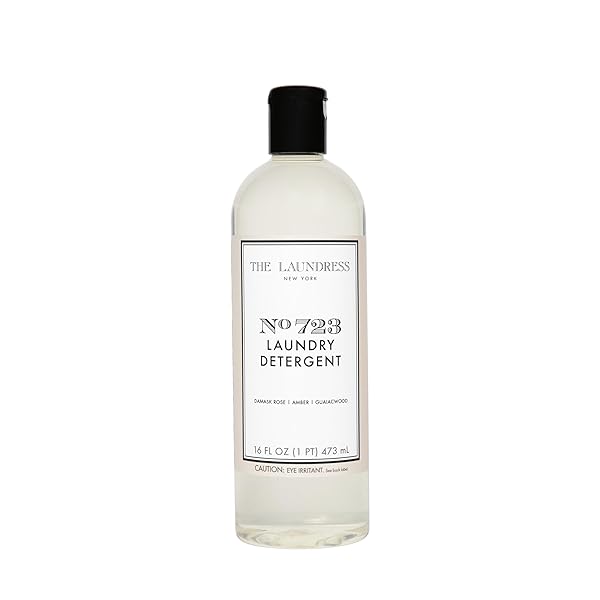 THE LAUNDRESS NO. 723 LAUNDRY DETERGENT, ROSE INSPIRED SCENT, CONCENTRATED LAUNDRY DETERGENT LIQUID, TOUGH ON STAINS, NO. 723 SCENT, 16 OZ.