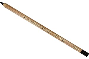 Koh-I-Noor Gioconda Pastel Pencil, Bone Black, Pack of 12 (8820/12)