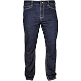 LAPG Men's Terrain Flex Slim Fit Tactical Jeans - Durable Stretch Denim, EDC Waistband, Vintage Wash, Multi-Pocket Design
