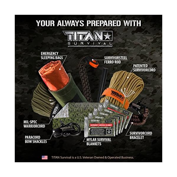 TITAN-Paracord-Survival-Bracelet-Made-with-Patented-SurvivorCord-550-paracord-fishing-line-snare-wire-and-waxed-jute-for-fires-FREE-eBooks-Included TITAN-Paracord-Survival-Bracelet-Made-with-Patented-SurvivorCord-550-paracord-fishing-line-snare-wire-and-waxed-jute-for-fires-FREE-eBooks-Included