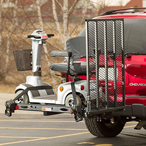 Silver Spring 400 lb Hitch Scooter Carrier with Adjustable Adapter