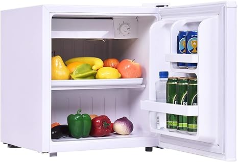 Ostway - Mini nevera con congelador, 1 estante, capacidad de 48 L ...