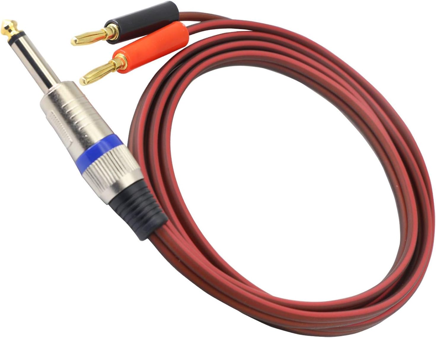 1/4 TS to Banana Plug,6.35mm TS Phono to Banana Plug Amazon.co.uk