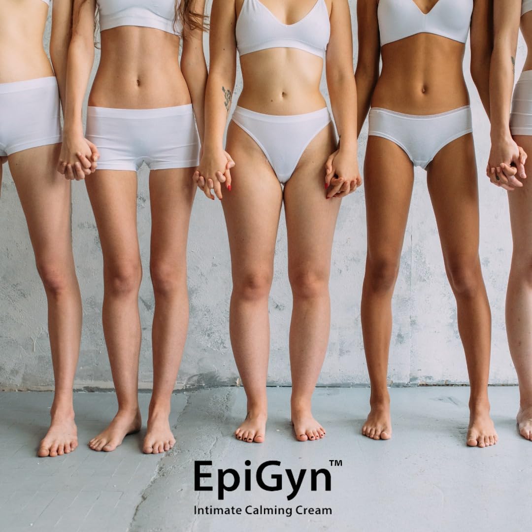 Vulva Moisturizer - Intimate Skin Care, Menopause Support - Helps Relieve Feminine Dryness and Discomfort - Hormone Free Cream for Women - 1 Month Supply (1 oz)