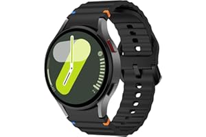 Compatible with Samsung Galaxy Watch 7 6 5 4 Bands 40mm 44mm,Sport Soft Silicone Bands for Galaxy Watch FE 40 mm/Galaxy Watch