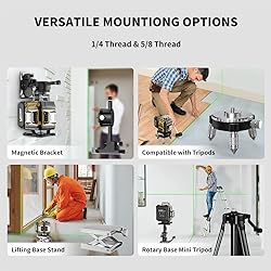 Laser Level 360 Self Leveling with