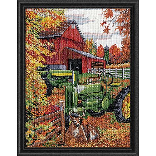 Design Works Crafts Tractor Counted Cross Stitch Kit