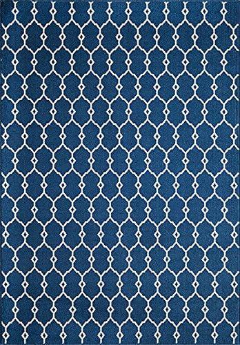 Momeni Rug EGYPTIAN MACHINE MADE BAJ-2 NAVY 1'-8" X 3'-7" - Area Rugs