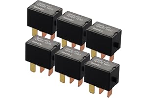 RETEPIF 6 Pack G8HL-H71 AC Starter Relay 39794-SDA-A05 39794-SDA-A03 for 2003-2014 Accord 2006-2014 Civic Crosstour CR-V CR-Z Element Insight Odyssey Pilot TL TSX MDX