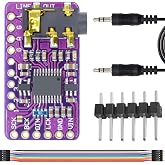 DAOKAI PCM5102 Module,I2S IIS Lossless Digital Audio DAC Decoder Module PHAT Format Player Board Digital-to-Analog Converter Voice Module for Arduino for Raspberry Pi