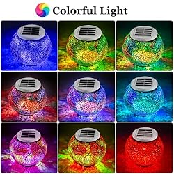 kiosbibi Color Changing Mosaic Solar