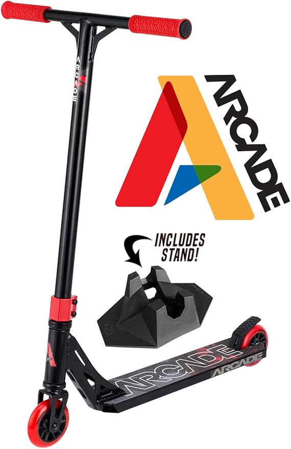 Arcade Stunt Scooter Stunt Roller Trick Roller Für Kinder (Black