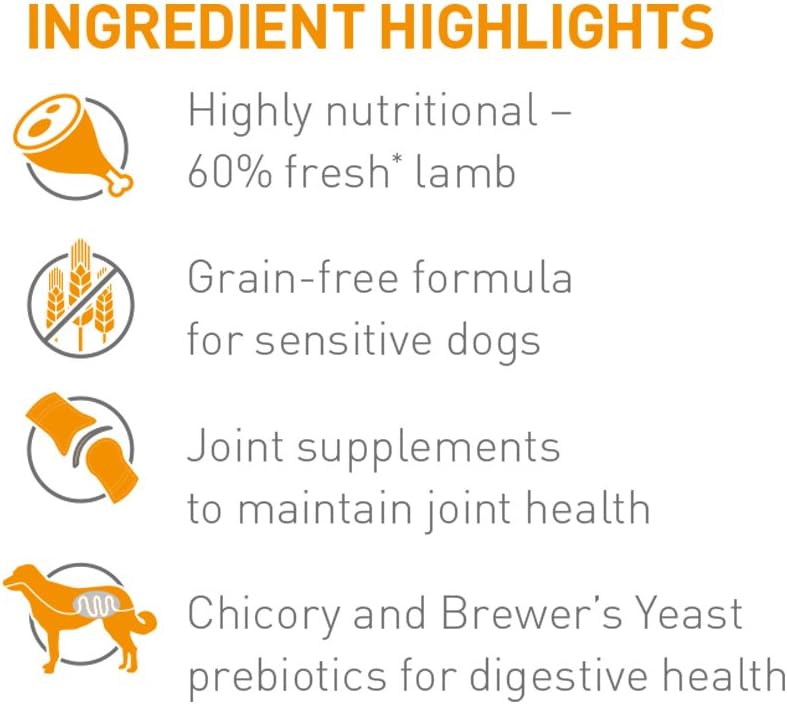 Vet's Kitchen Wet Dog Food Grain Free Lamb with Sweet Potato, 10 x 395g, clear, 3.95 kg (Pack of 1) - Image 5