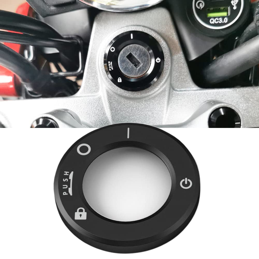 Aluminum Ignition Switch Key Hole Cover Ring Cap