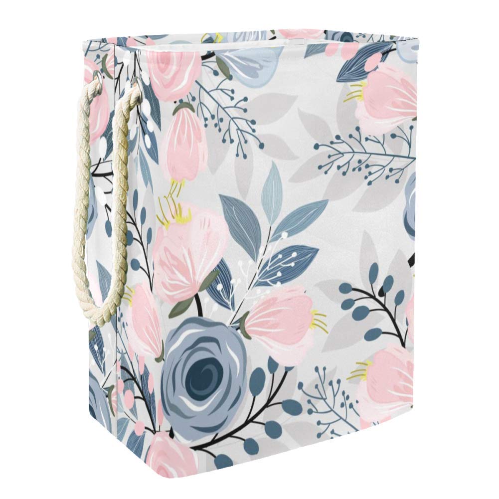 Spielzeug Aufbewahrungskorb Rosa graue Rose Übergroßer