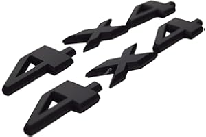 PartsTo 4x4 Decal Emblem with Adhesive for Jeep Grand Cherokee Compass Patriot Renegade Traihawk Exterior Performance Badge T