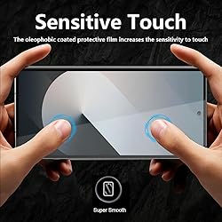 Cmiuubrer 2 Pack Outer Privacy Tempered Glass for