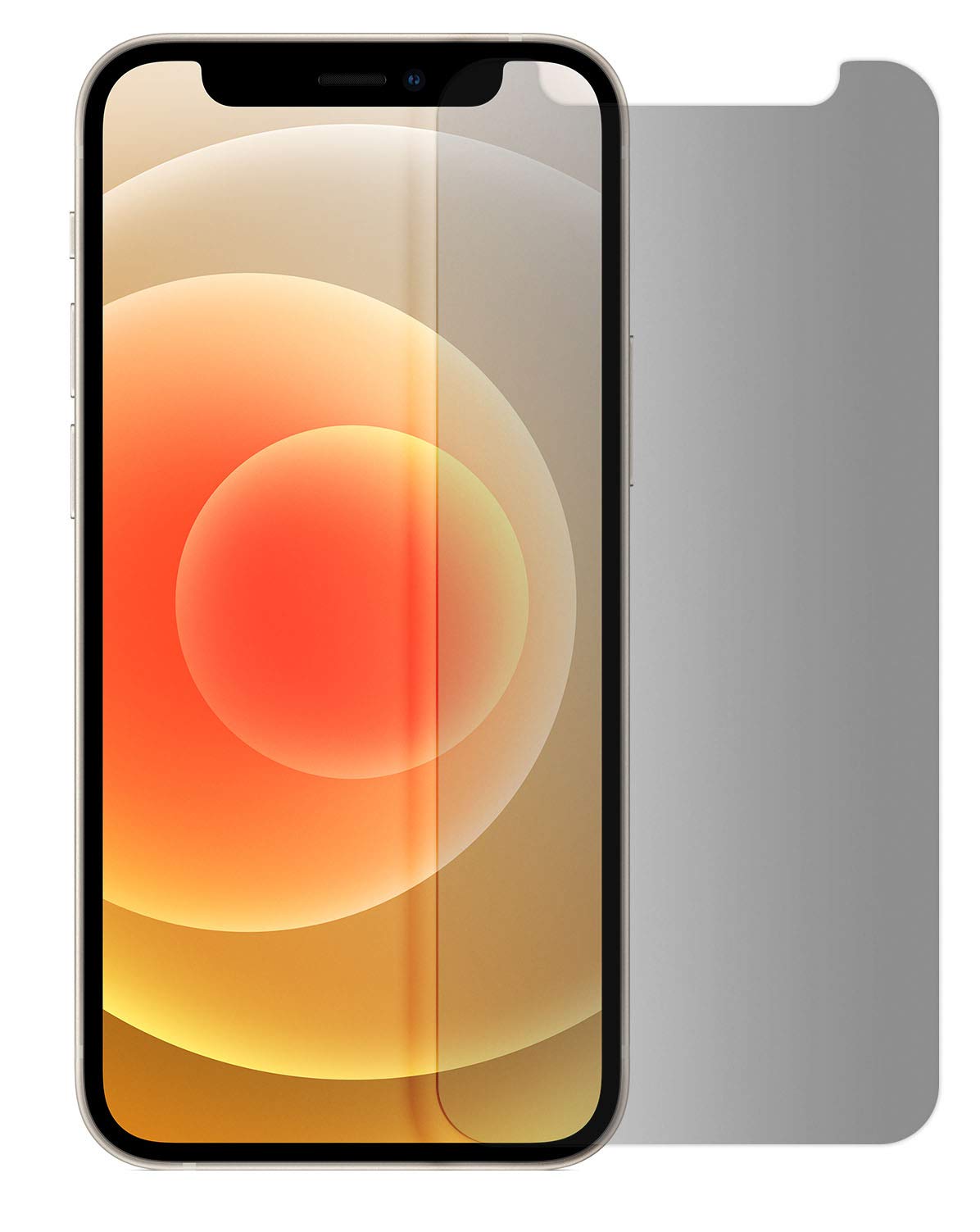 MyGadget Screen Protector [Privacy Filter] for Apple iPhone 12 Mini - Tempered Glass Full Coverage Film Anti Spy - Shatterproof & Scratch Proof 9H Hardness