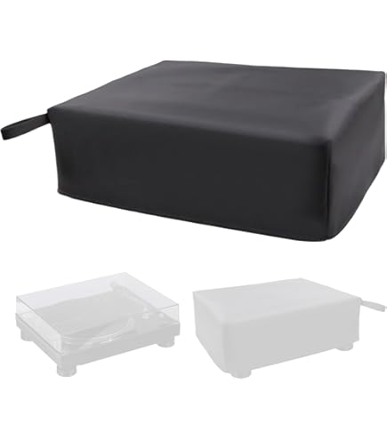 Dust Cover For Audio-Technica AT-LP60X & AT-LP60XBT Turntables - Stretch Fabric Protective Sleeve