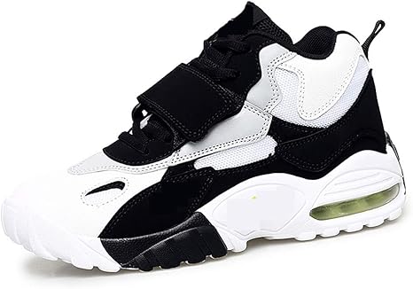 Amazon Co Jp ハイトップカジュアルスニーカー 衝撃吸収バスケットボールシューズ ファッションエアクッション ワイルド ホーム キッチン