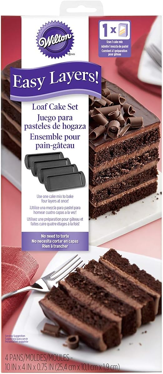 Wilton easy layers cake pan set Clearance