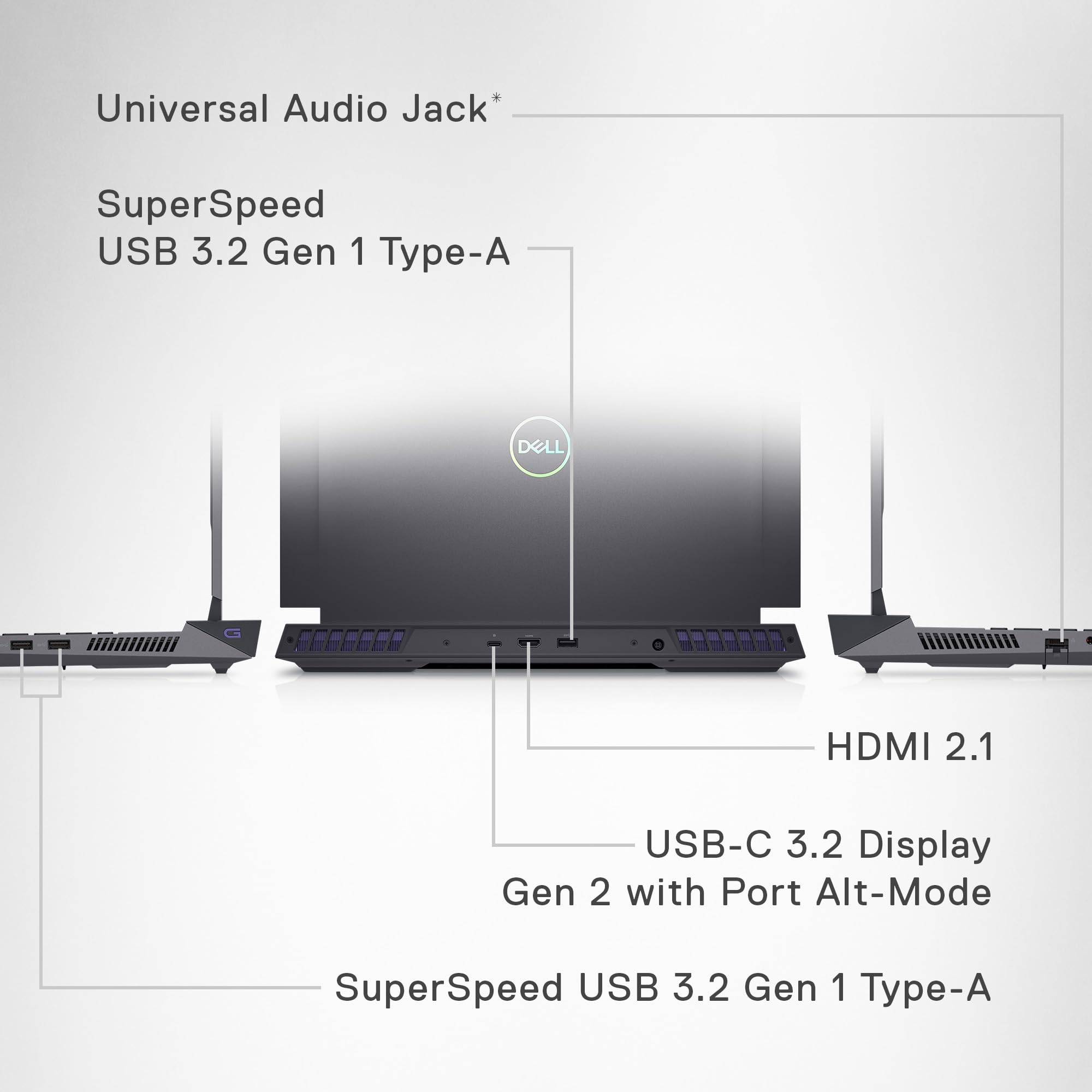 Dell G16 7630 Gaming Laptop - 16-inch QHD+ 240Hz 3ms Display, Intel Core i9-13900HX, 16GB DDR5 RAM, 1TB SSD, NVIDIA GeForce RTX 4070 8GB GDDR6, Windows 11 Home, Onsite Service - Metallic Nightshade
