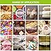 BENECREAT 14 Pack 2 OZ Tin Cans Screw Top Round Aluminum Cans Screw Lid Containers with Clear Window - Great for Store Spices, Candies, Tea or Gift Giving (Platinum)