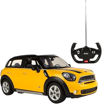 coche teledirigido amarillo