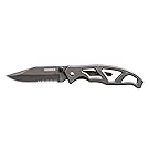 Gerber Paraframe I Knife, Serrated Edge, Grey [22-48445]