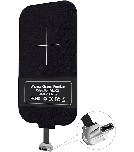 おジャ魔女どれみQi Wireless Charger & AC Adapter Amazon.com: AISHEMI Wireless Charging Receiver Adapter with