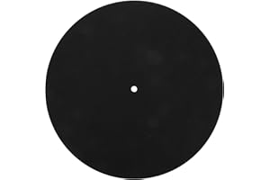 Holibanna Felt Vinyl Record Pad 7 Inch Turntable Mat Non-Slip Disc Protective Pad for Vinyl Records