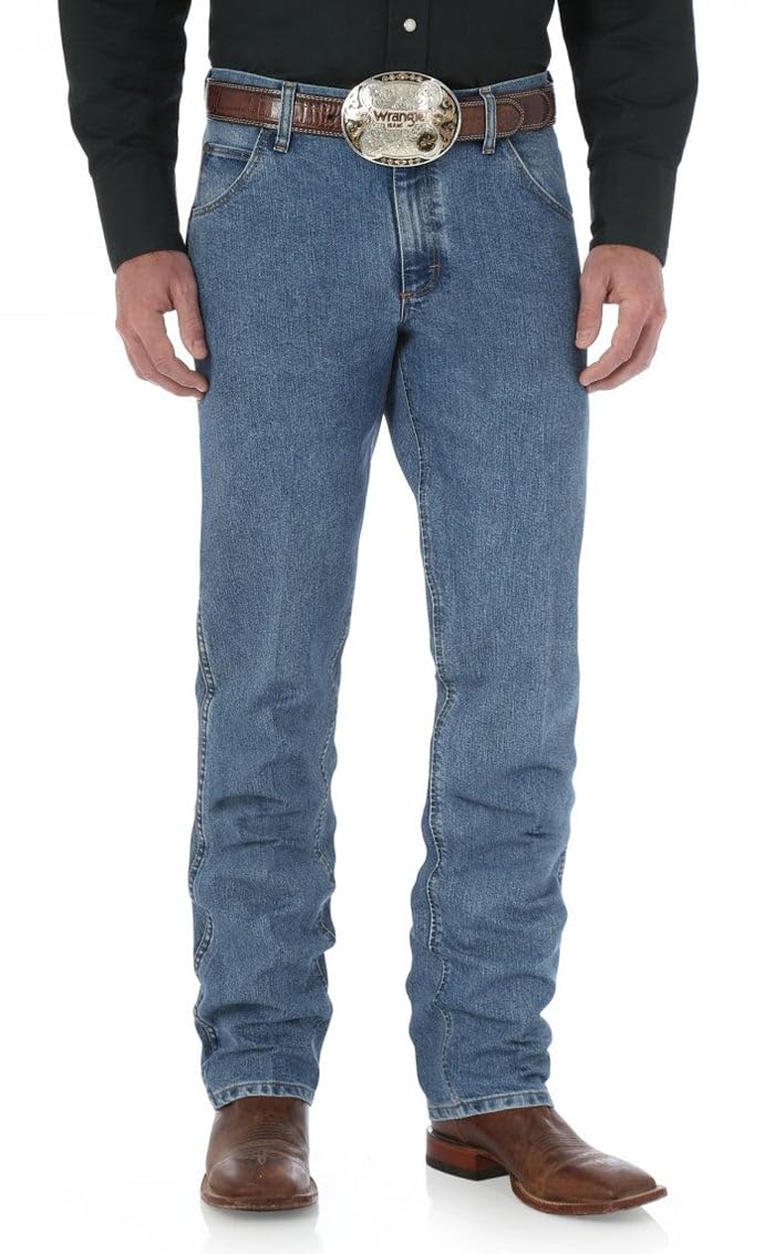 Wrangler Men's Retro Mid Rise Boot Cut Jean, Trail Worn, 34x36 Image