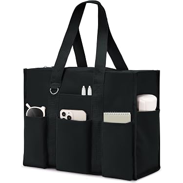 black zippered light weight travel tote bag Amazon Best Sellers: Best Bags RAIN The Best Designer Tote Choose Option:Pack Flame MD or lip balm