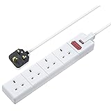 Permaplug by Masterplug Four Socket Extension Lead