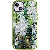 CASETiFY Impact iPhone 14 Plus Case [4X Military Grade Drop Tested / 8.2ft Drop Protection] - Wild Squill Flowers - Kiwi