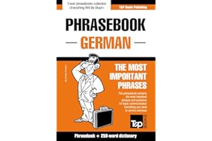 English-German phrasebook and 250-word mini dictionary (American English Collection 129)