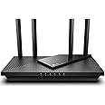 TP-Link WiFi 6 Router AX1800 Smart WiFi Router (Archer AX21) – Dual Band Gigabit Router, Works with Alexa - A Certified for H