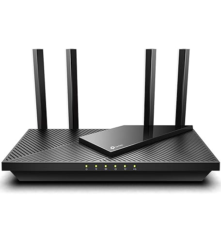 TP-Link AX1800 WiFi 6 Router (Archer AX21) – Dual Band Wireless Internet, Gigabit, Easy Mesh, Works with Alexa - A Certified for Humans Device, Free Expert Support